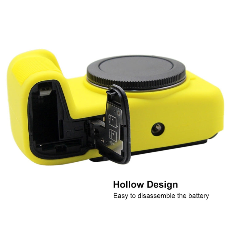 PULUZ Soft Silicone Protective Case for Canon EOS RP(Yellow) - Protective Case by PULUZ | Online Shopping South Africa | PMC TechLife | Buy Now Pay Later Mobicred