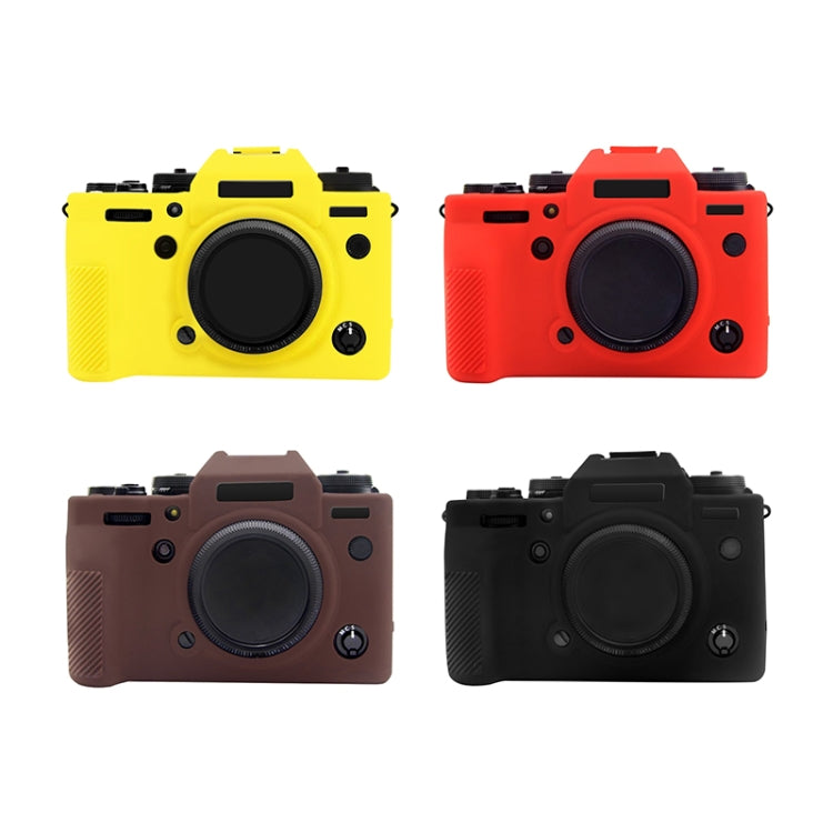 PULUZ Soft Silicone Protective Case for Fujifilm X-T4(Red) - Protective Case by PULUZ | Online Shopping South Africa | PMC TechLife | Buy Now Pay Later Mobicred