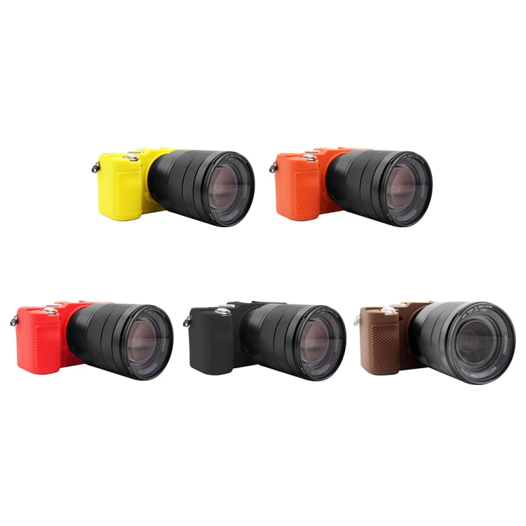 PULUZ Soft Silicone Protective Case for Sony A7C / ILCE-7C(Coffee) - Protective Case by PULUZ | Online Shopping South Africa | PMC TechLife | Buy Now Pay Later Mobicred