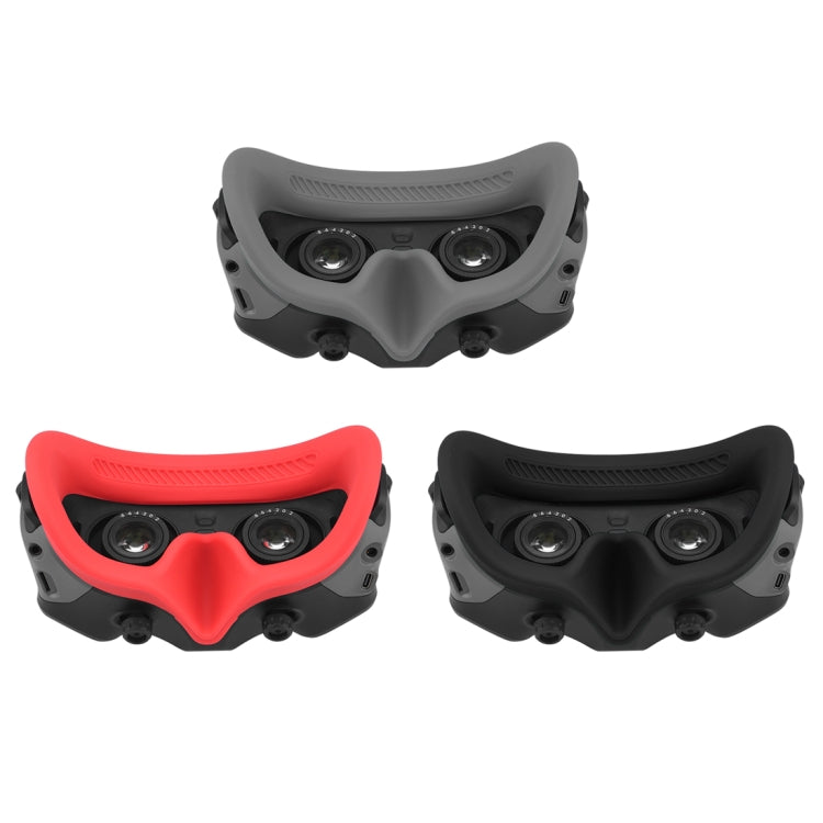 For DJI Avata Goggles 2 PULUZ Flying Eye Mask Silicone Protective Case (Grey) - Cases & Bags by PULUZ | Online Shopping South Africa | PMC TechLife | Buy Now Pay Later Mobicred