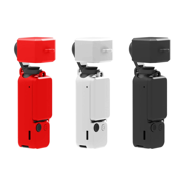 For DJI OSMO Pocket 3 PULUZ 3 in 1 Silicone Cover Case Set (White) - free shipping - PMC TechLife - Order now!