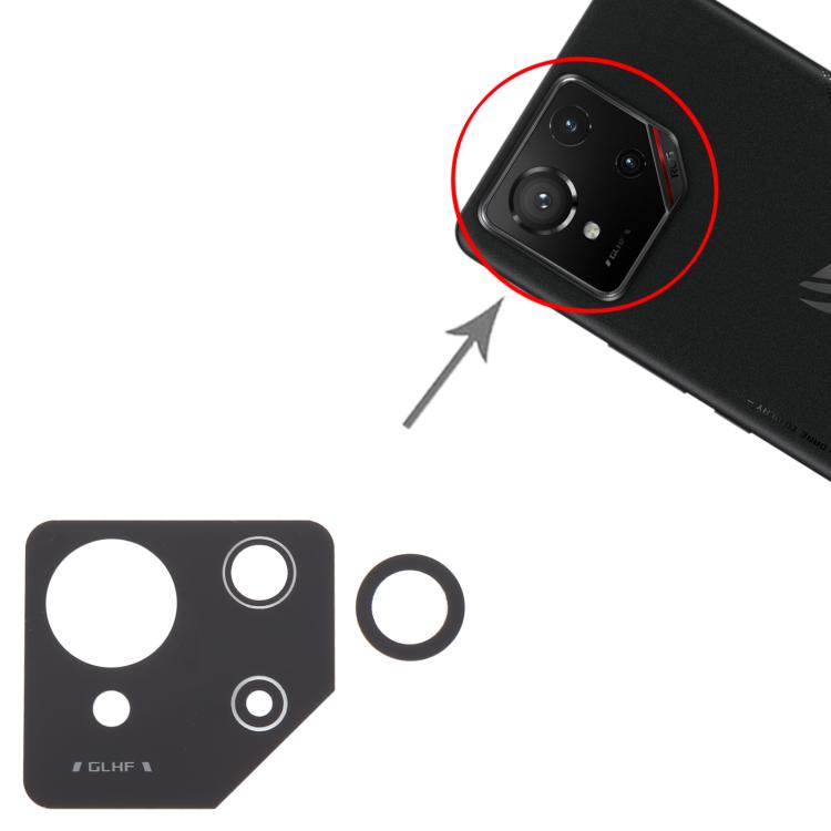 For Asus ROG Phone 9 5G Back Camera Lens - free shipping - PMC TechLife - Order now!