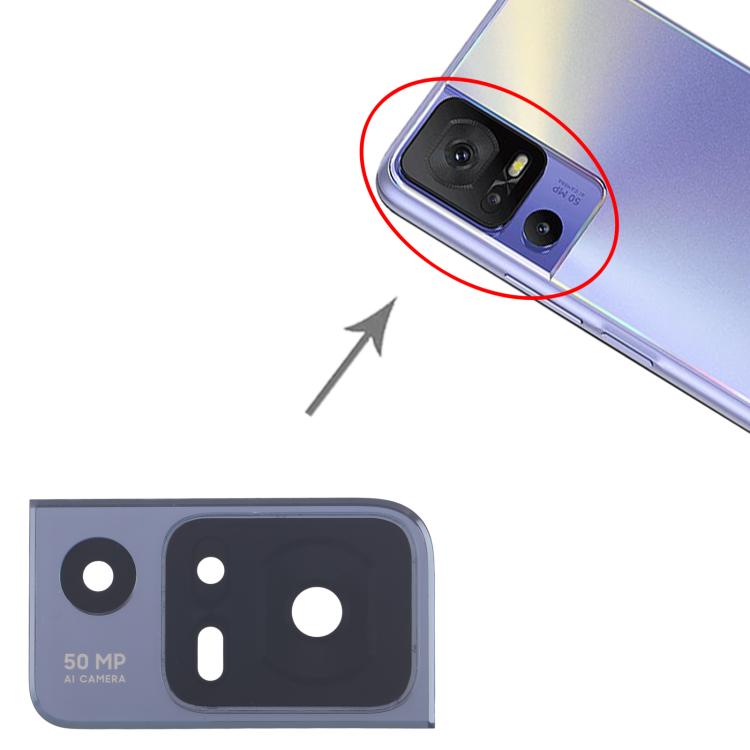 For TCL 40 SE T610K OEM Back Camera Lens (Black) - free shipping - PMC TechLife - Order now!