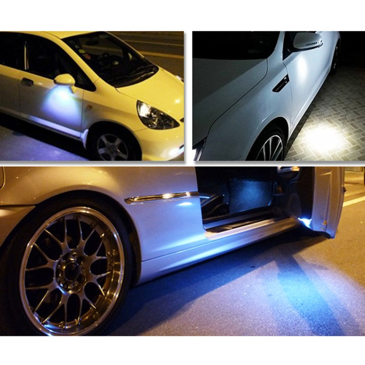 2 PCS 2x 3W Waterproof Eagle Eye light White LED Light for Vehicles, Cable Length: 60cm(Blue Light) - Eagle Eye Lamps by PMC TechLife | Online Shopping South Africa | PMC TechLife | Buy Now Pay Later Mobicred