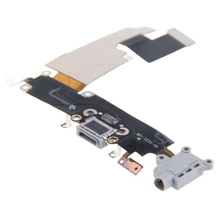 Charging Port Dock Connector Flex Cable for iPhone 6 Plus(Grey) - iPhone 6/6 Plus Parts by PMC TechLife | Online Shopping South Africa | PMC TechLife