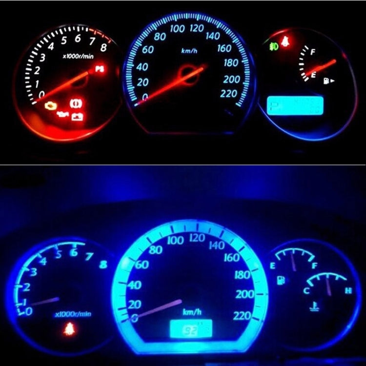 5 PCS T5 0.5W 20LM Blue Light 1 LED COB LED Instrument Light Bulb Dashboard Light for Vehicles, DC 12V(Blue) - Instrument Lights by PMC TechLife | Online Shopping South Africa | PMC TechLife | Buy Now Pay Later Mobicred