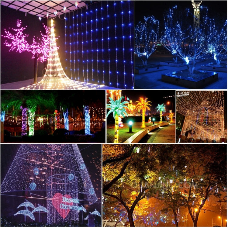 30m Waterproof IP44 String Decoration Light, For Christmas Party, 300 LED, Blue Light with 8 Functions Controller, 220-240V, EU Plug - Holiday Lights by PMC TechLife | Online Shopping South Africa | PMC TechLife | Buy Now Pay Later Mobicred