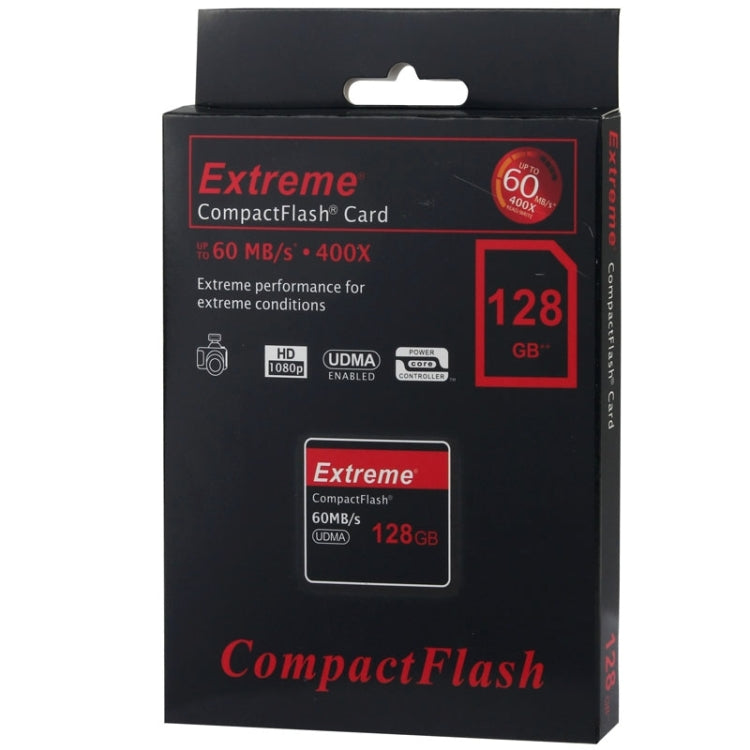 128GB Extreme Compact Flash Card, 400X Read Speed, up to 60 MB/S (100% Real Capacity) - CF Card by PMC Jewellery | Online Shopping South Africa | PMC Jewellery | Buy Now Pay Later Mobicred