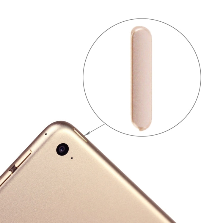 Power Button for iPad mini 4(Gold) - iPad mini 4 (2015) by PMc TechLife | Online Shopping South Africa | PMc TechLife | Buy Now Pay Later Mobicred