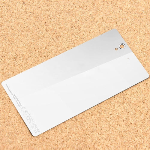 Original Housing Back Cover for Sony Xperia Z / L36h / Yuga / C6603 / C660x / L36i / C6602(White) - Back Cover by PMC TechLife | Online Shopping South Africa | PMC TechLife | Buy Now Pay Later Mobicred
