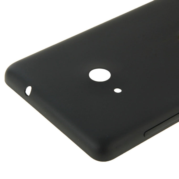 Bright Surface Solid Color Plastic Battery Back Cover for Microsoft Lumia 535(Black) - Back Cover by PMc TechLife | Online Shopping South Africa | PMc TechLife | Buy Now Pay Later Mobicred