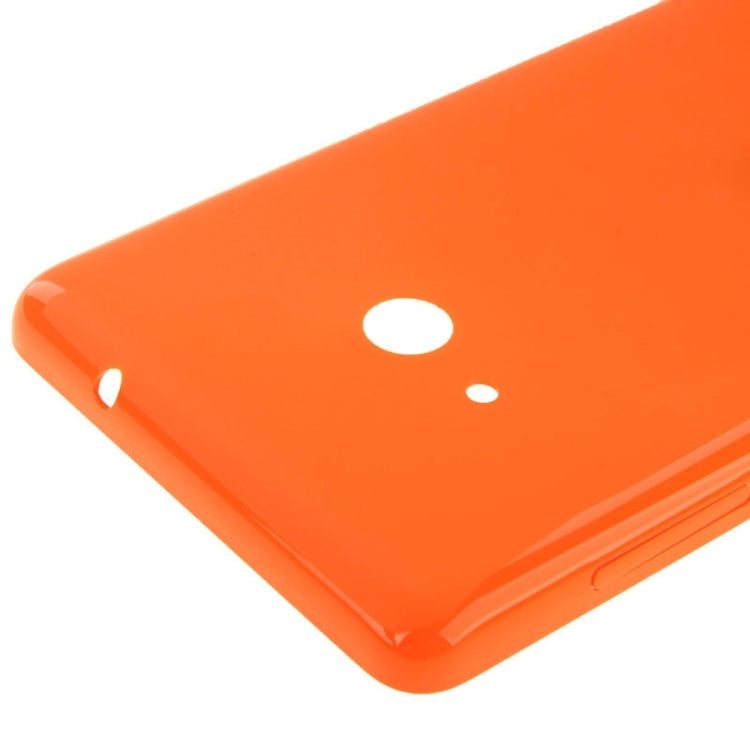 Bright Surface Solid Color Plastic Battery Back Cover for Microsoft Lumia 535(Orange) - Back Cover by PMc TechLife | Online Shopping South Africa | PMc TechLife | Buy Now Pay Later Mobicred
