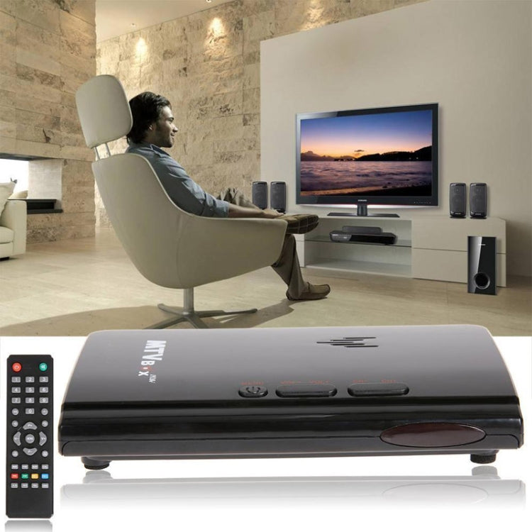 Global Mini LCD TV Receiver Box Digital Computer VGA TV Programs Tuner Receiver Dongle Monitor, Model: 775 - DVB-T & Analog Solutions by PMC TechLife | Online Shopping South Africa | PMC TechLife | Buy Now Pay Later Mobicred