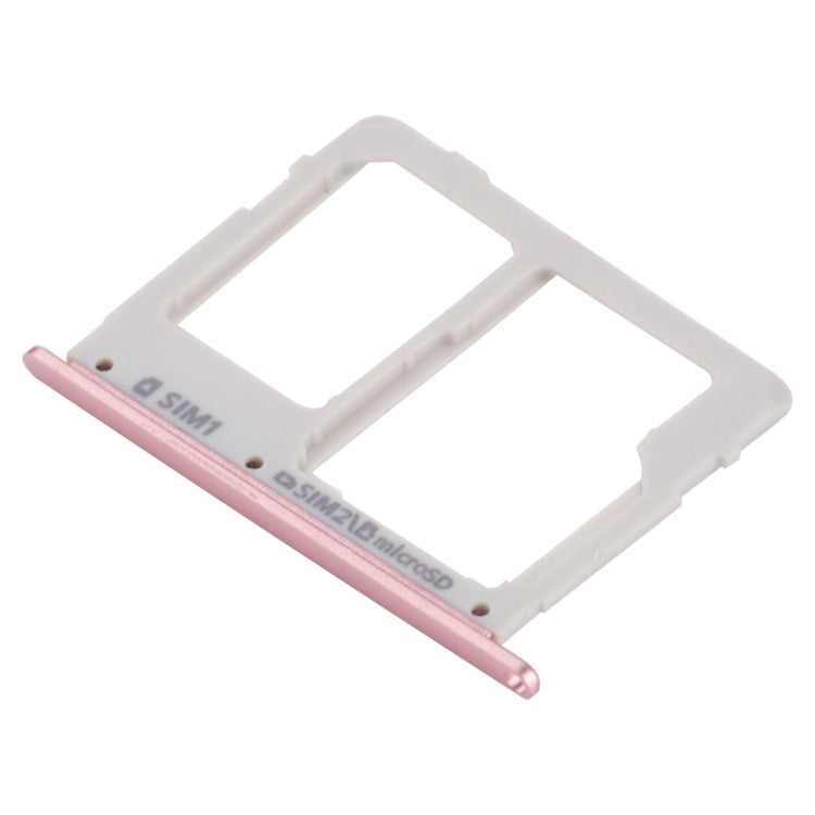 For Galaxy C7 Pro / C7010 & C5 Pro / C5010 SIM Card Tray + SIM / Micro SD Card Tray (Rose Gold) - free shipping - PMc TechLife - Order now!