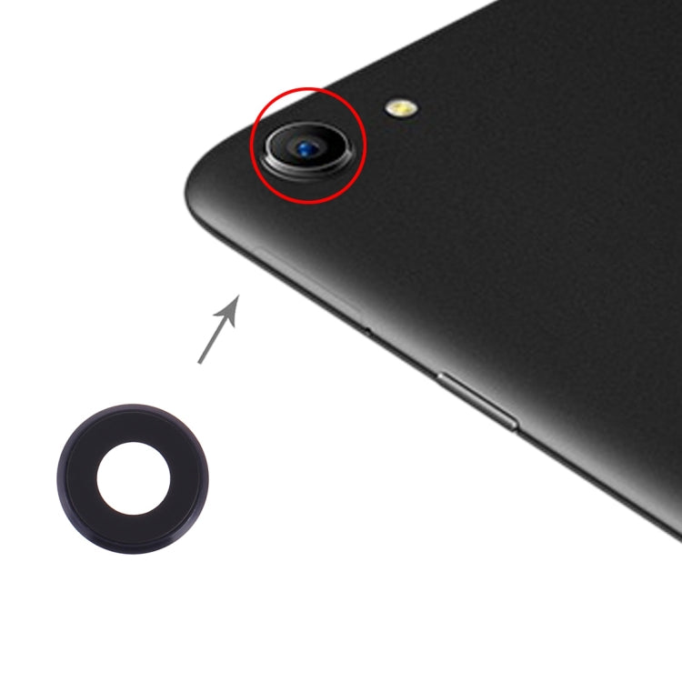 For OPPO A83 / A1 10pcs Camera Lens Cover (Black) - Camera Series by PMc TechLife | Online Shopping South Africa | PMc TechLife | Buy Now Pay Later Mobicred