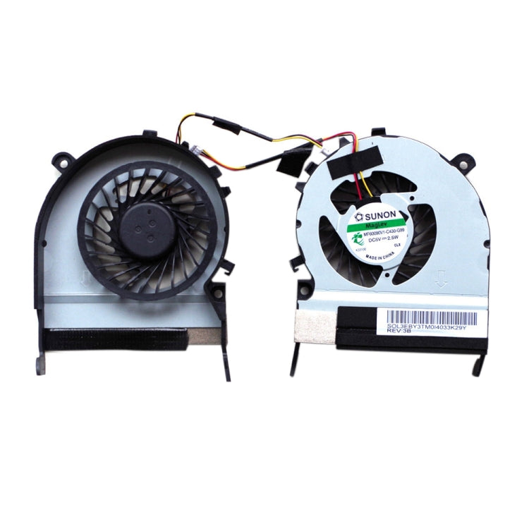 3 Pin 1.56W Laptop Radiator Cooling Fan CPU Cooling Fan for Toshiba Satellite M800 / M805 - Fan Cooling by PMC TechLife | Online Shopping South Africa | PMC TechLife | Buy Now Pay Later Mobicred