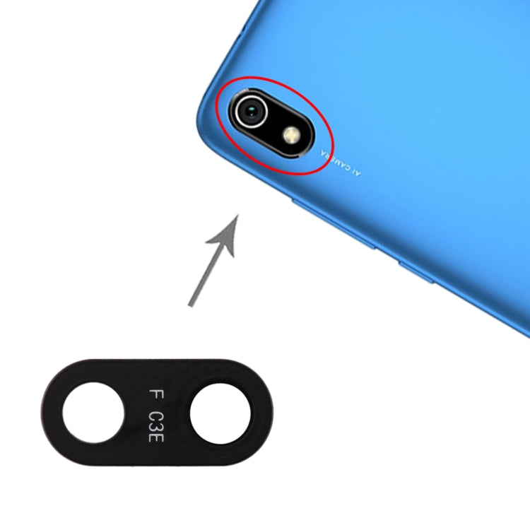 10 PCS Back Camera Lens for Xiaomi Redmi 7A - Camera by PMC TechLife | Online Shopping South Africa | PMC TechLife