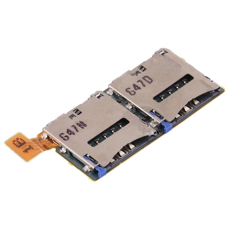 Dual SIM Card Socket Flex Cable for Sony Xperia T2 Ultra - Flex Cable by PMC TechLife | Online Shopping South Africa | PMC TechLife | Buy Now Pay Later Mobicred