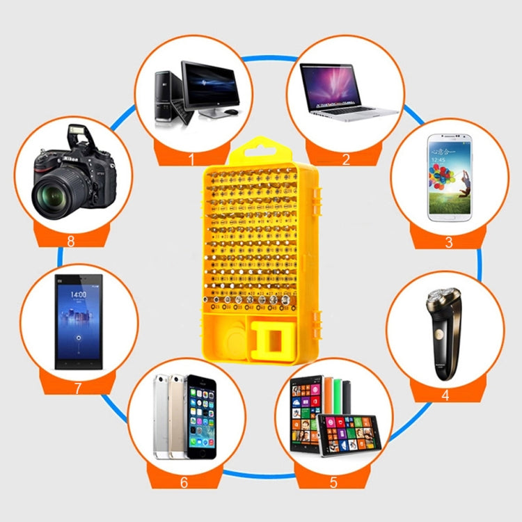 108 in 1 S2 Tool Steel Precision Screwdriver Nutdriver Bit Repair Tools Kit - free shipping - PMC TechLife - Order now!