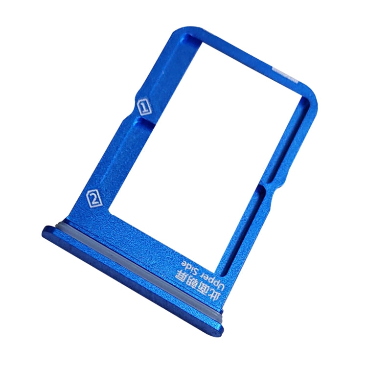 For Vivo iQOO SIM Card Tray + SIM Card Tray (Blue) - Card Socket by PMC TechLife | Online Shopping South Africa | PMC TechLife | Buy Now Pay Later Mobicred