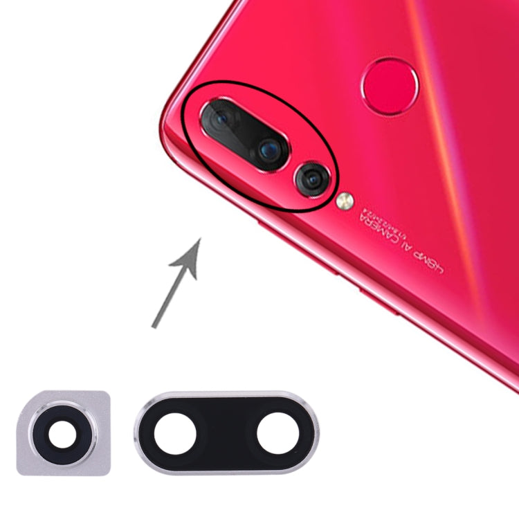 For Huawei Nova 4 Camera Lens Cover (Silver) - free shipping - PMC TechLife - Order now!