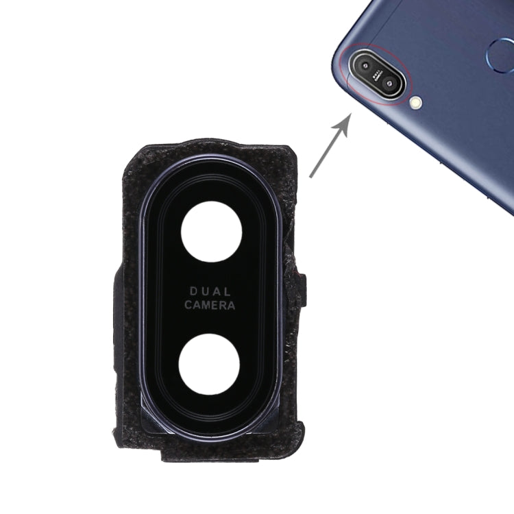 Back Camera Lens Frame for Asus Zenfone Max Pro (M1) ZB601KL (Blue) - Camera by PMc TechLife | Online Shopping South Africa | PMc TechLife | Buy Now Pay Later Mobicred