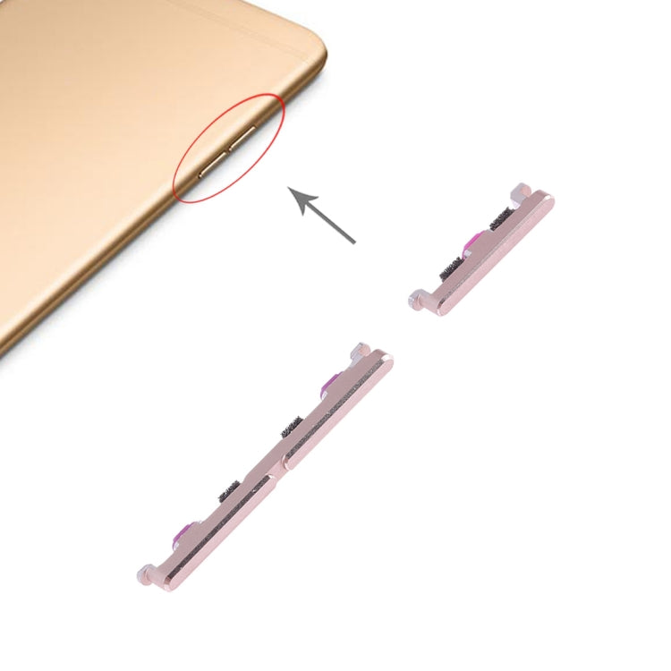 For OPPO R9s Plus Side Keys(Gold) - Home key & Side Key by PMc TechLife | Online Shopping South Africa | PMc TechLife | Buy Now Pay Later Mobicred