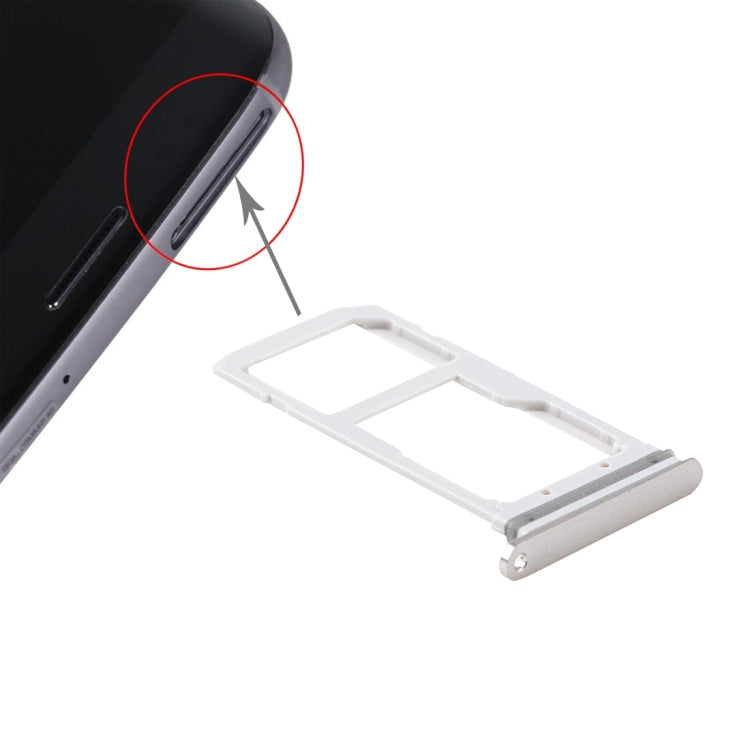 For Galaxy S7 / G930 Card Tray (1 x SIM Card Tray + 1x SD Card Tray) (Gold) - free shipping - PMc TechLife - Order now!