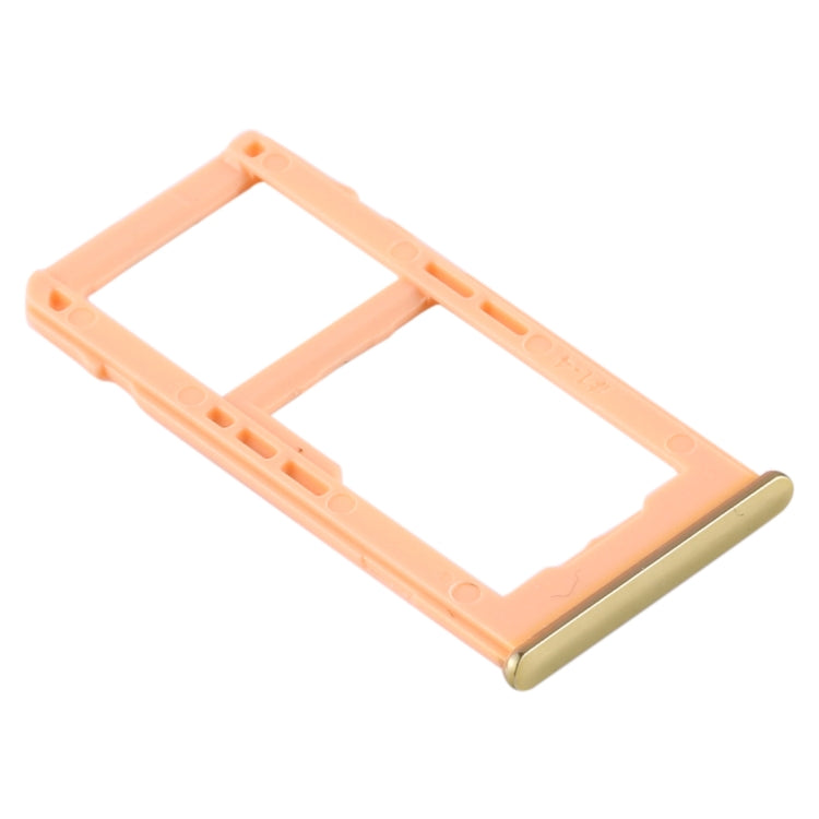 For Samsung Galaxy A60 SIM Card Tray + SIM Card Tray / Micro SD Card Tray (Gold) - free shipping - PMc TechLife - Order now!