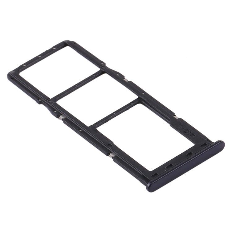 For Samsung Galaxy A21s SIM Card Tray + SIM Card Tray + Micro SD Card Tray (Black) - free shipping - PMc TechLife - Order now!