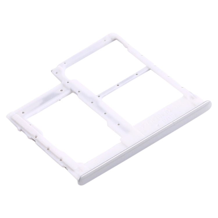 For Samsung Galaxy A41 / A415 SIM Card Tray + SIM Card Tray + Micro SD Card Tray (White) - free shipping - PMc TechLife - Order now!