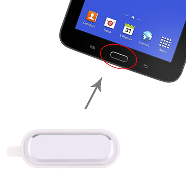 Home Key for Samsung Galaxy Tab 3 Lite 7.0 SM-T110/T111/T116(White) - free shipping - PMc TechLife - Order now!