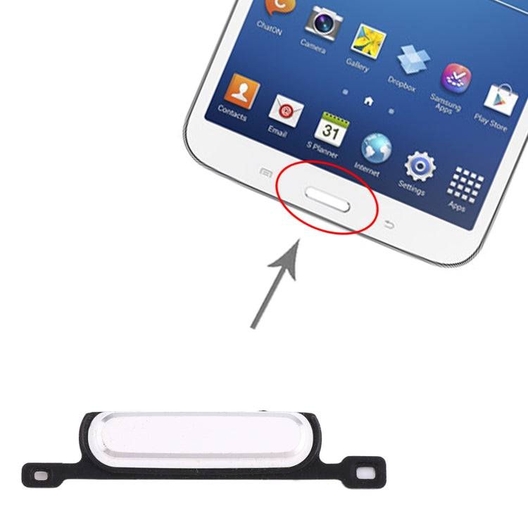 Home Key for Samsung Galaxy Tab 3 8.0 SM-T310/T311/T315(White) - free shipping - PMc TechLife - Order now!