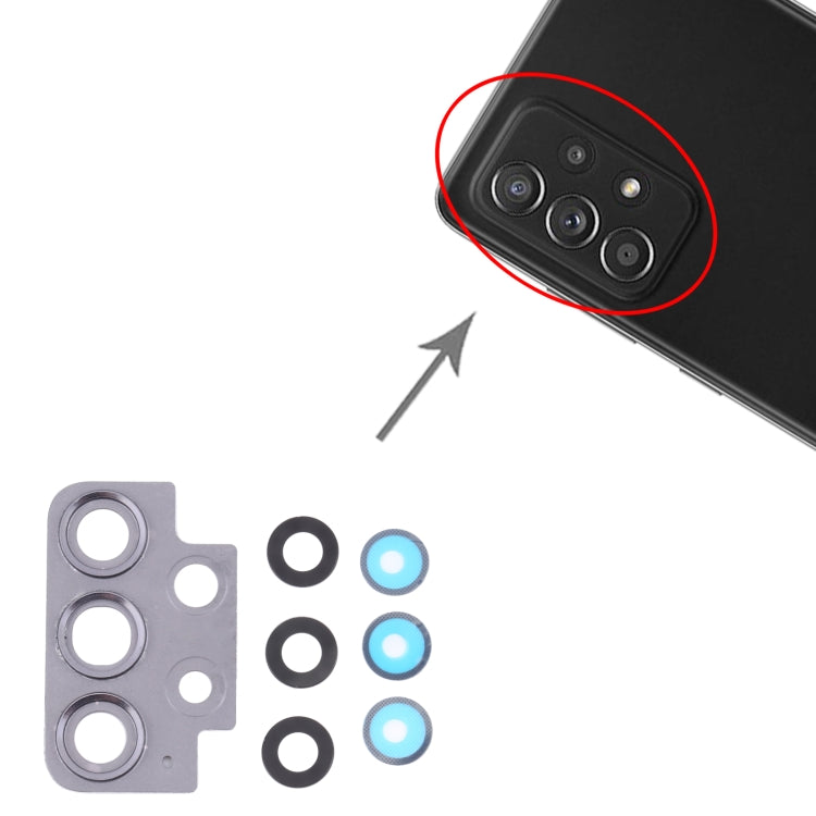For Samsung Galaxy A52 SM-A525 10pcs Camera Lens Cover (Black) - free shipping - PMc TechLife - Order now!