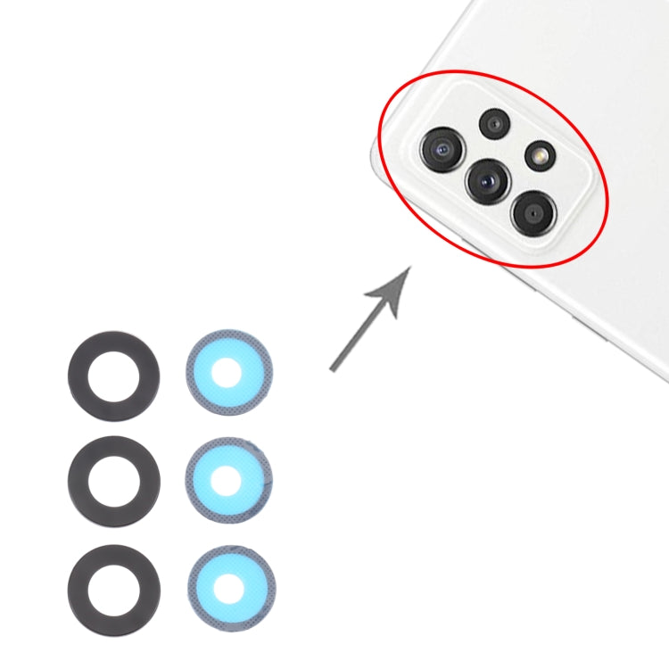 For Samsung Galaxy A52 5G SM-A526 10pcs Back Camera Lens - free shipping - PMc TechLife - Order now!