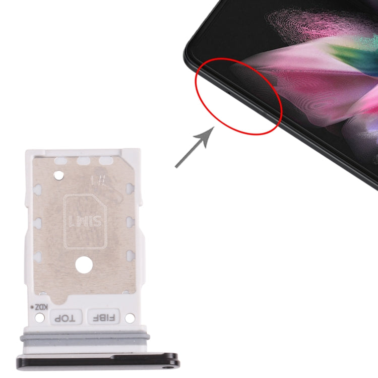 For Samsung Galaxy Z Fold3 5G SM-F926 Original SIM Card Tray + SIM Card Tray (Black) - free shipping - PMc TechLife - Order now!