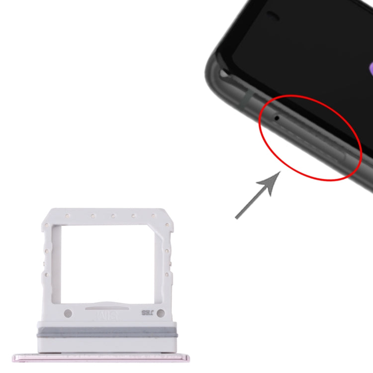 For Samsung Galaxy Z Flip 5G SM-F707B Original SIM Card Tray (Pink) - free shipping - PMc TechLife - Order now!