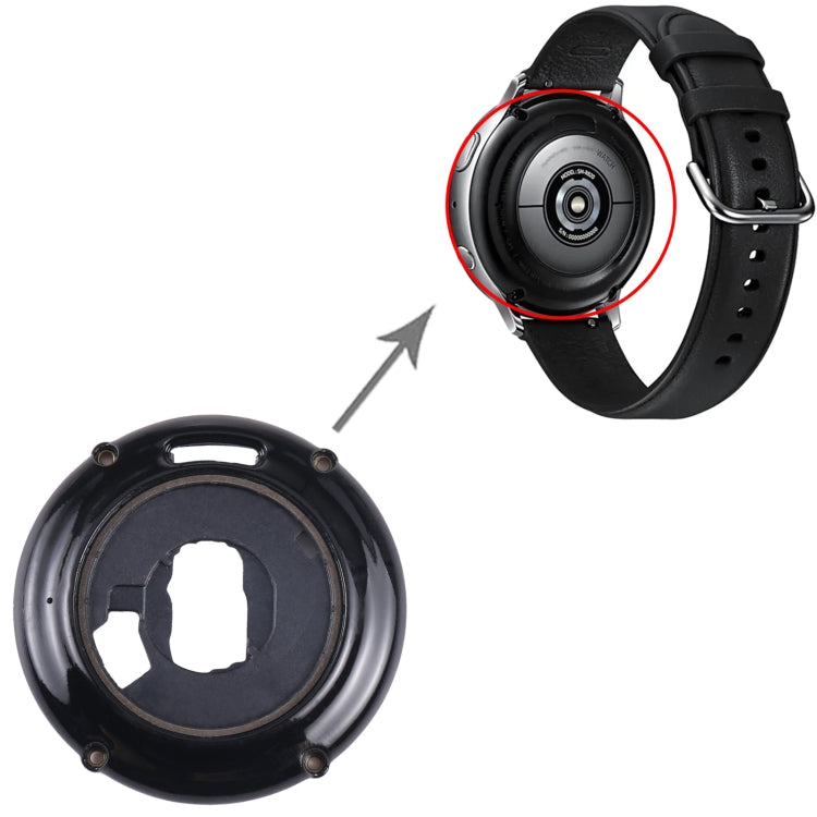 For Samsung Galaxy Watch Active2 40mm SM-R830 Original Rear Housing Cover (Black) - free shipping - PMc TechLife - Order now!