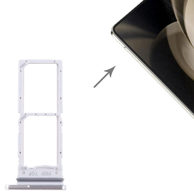 For Samsung Galaxy Z Fold5 SM-F946 Original SIM + SIM Card Tray (Silver) - free shipping - PMc TechLife - Order now!