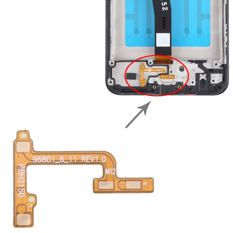 For Samsung Galaxy A22 5G SM-A226B Original LoudSpeaker Flex Cable - free shipping - PMc TechLife - Order now!