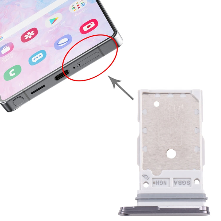 For Samsung Galaxy S25 / S25+ SM-S931/S936 Original SIM Card Tray + SIM Card Tray (Black) - free shipping - PMc TechLife - Order now!
