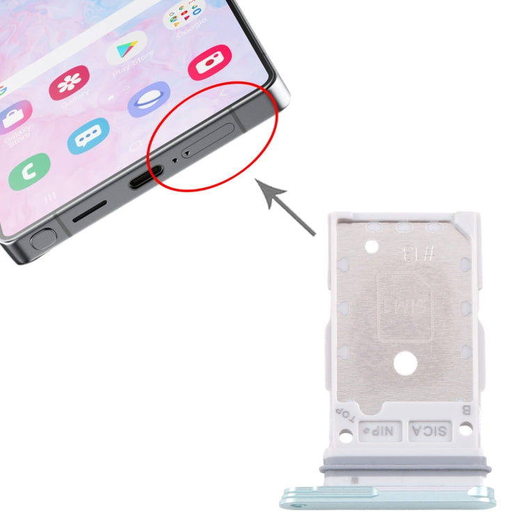 For Samsung Galaxy S25 / S25+ SM-S931/S936 Original SIM Card Tray + SIM Card Tray (Green) - free shipping - PMc TechLife - Order now!