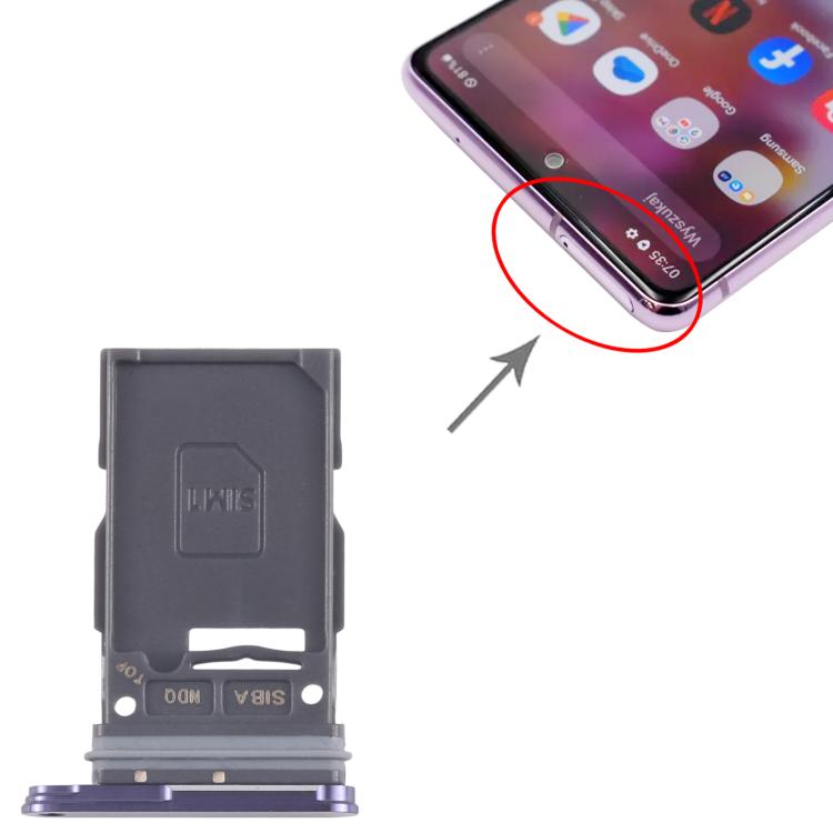 For Samsung Galaxy S24+ SM-S926B Original SIM Card Tray (Purple) - free shipping - PMc TechLife - Order now!