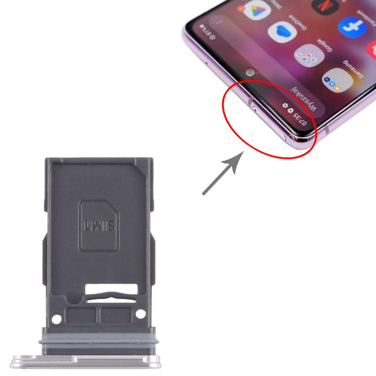 For Samsung Galaxy S24+ SM-S926B Original SIM Card Tray (Silver) - free shipping - PMc TechLife - Order now!
