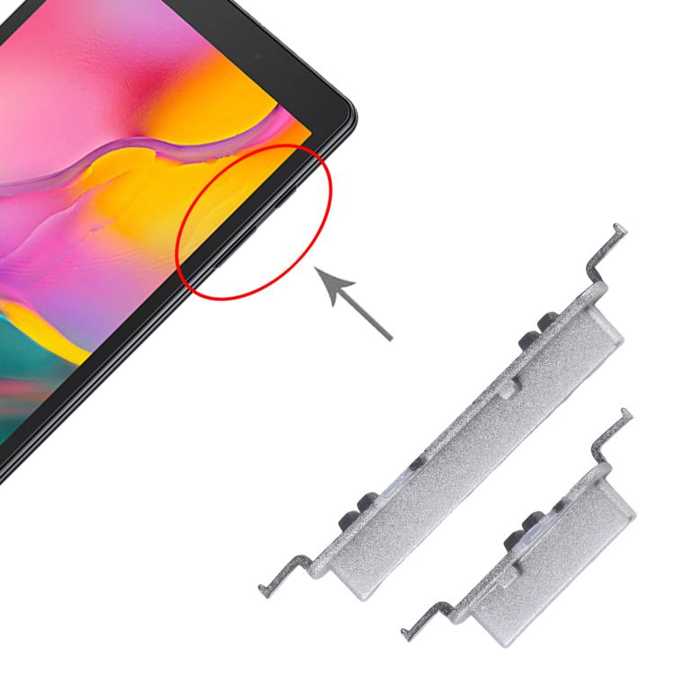 For Samsung Galaxy Tab A 8.0 SM-T380/T385 Original Power Button and Volume Control Button (Silver) - free shipping - PMc TechLife - Order now!