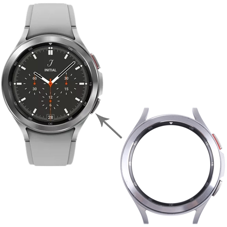 Original LCD Screen Frame Bezel Plate For Samsung Galaxy Watch4 Classic 46mm SM-R890 R895(Silver) - free shipping - PMc TechLife - Order now!