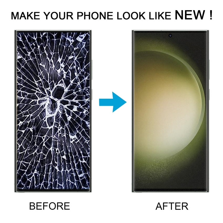 For Samsung Galaxy S23 Ultra 5G SM-S918B EU Edition 6.78 inch OLED LCD Screen Digitizer Full Assembly with Frame(Black) - free shipping - PMc TechLife - Order now!