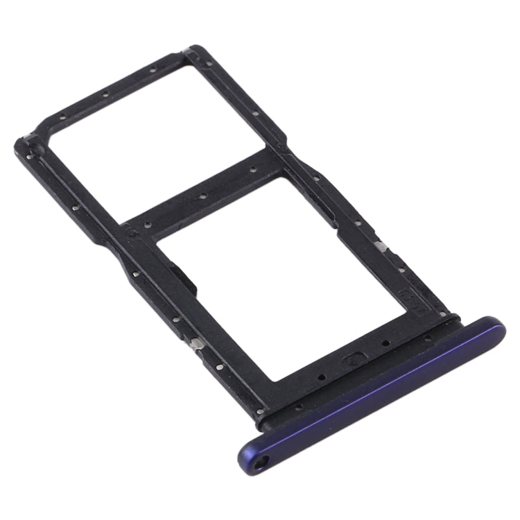 SIM Card Tray + SIM Card Tray / Micro SD Card Tray for Huawei Y9s(Purple) - Card Socket by PMc TechLife | Online Shopping South Africa | PMc TechLife | Buy Now Pay Later Mobicred