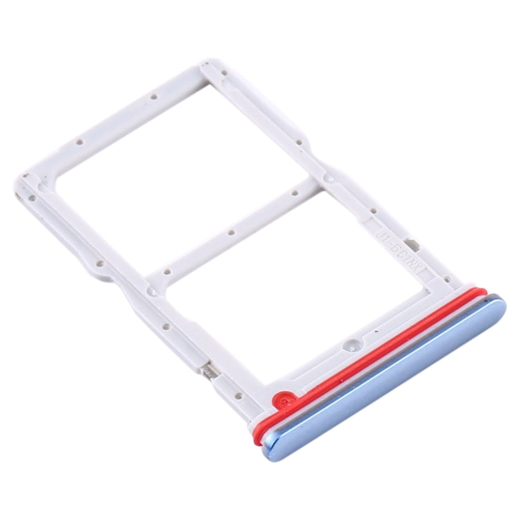 SIM Card Tray + NM Card Tray for Huawei P40 Lite 5G (Baby Blue) - Card Socket by PMc TechLife | Online Shopping South Africa | PMc TechLife | Buy Now Pay Later Mobicred