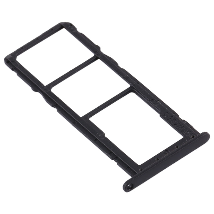 SIM Card Tray + SIM Card Tray + Micro SD Card Tray for Huawei Y6s (2019) (Black) - Card Socket by PMc TechLife | Online Shopping South Africa | PMc TechLife | Buy Now Pay Later Mobicred